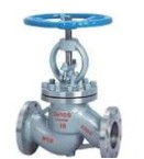 Flanged cast steel cut-off valve