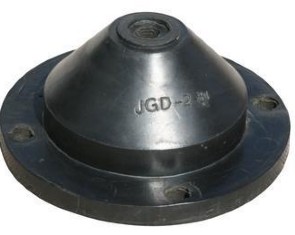 Rubber shear isolator